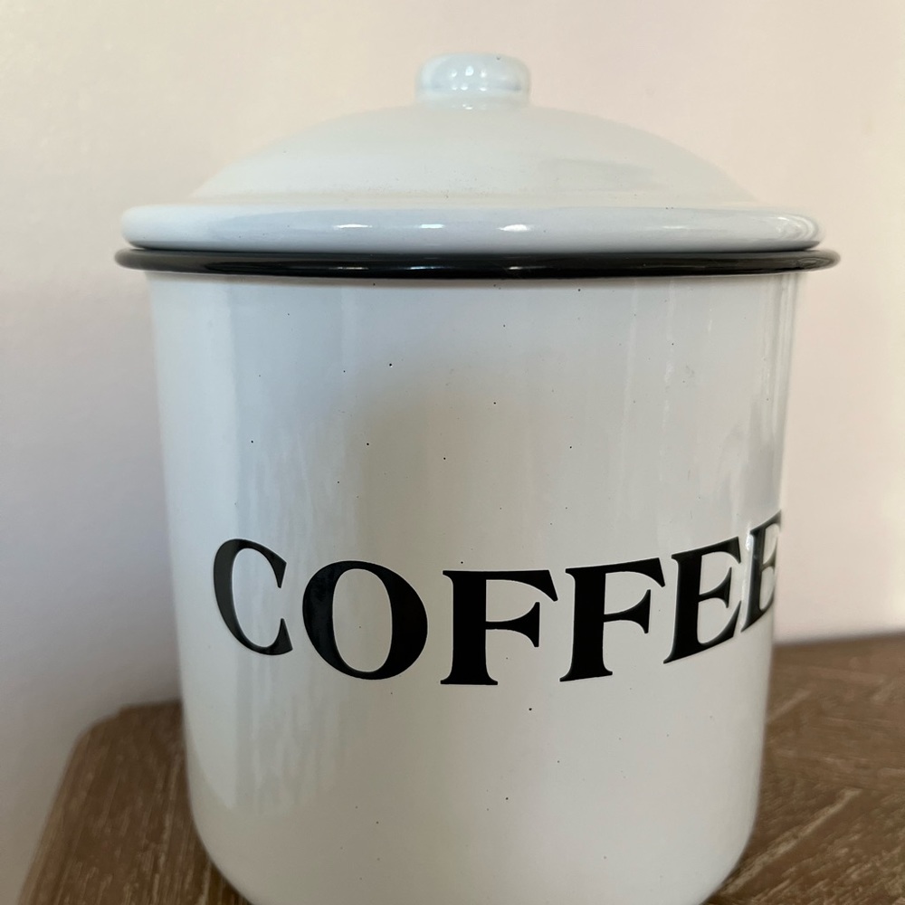 Vintage coffee container